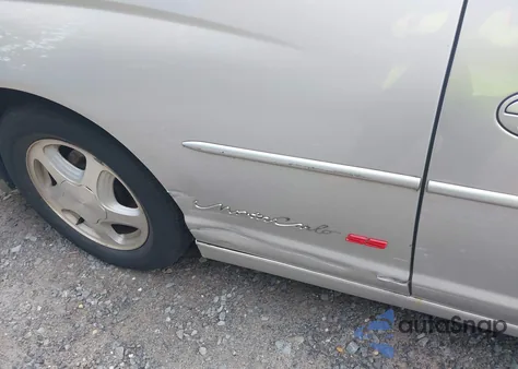 2001 Chevrolet Monte Carlo Ss z USA, uszkodzony, nr VIN 2G1WX15K719187906